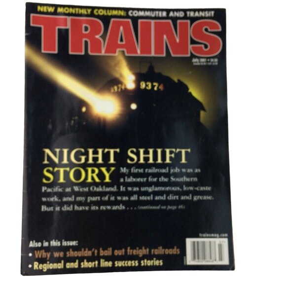 Trains Magazine Lot Of 5 Rail Travel and Industry Insights 2001 u - Picture 7 of 13